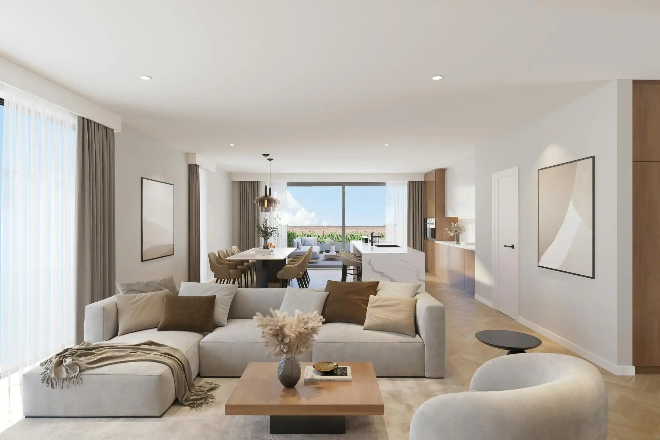 Nieuwbouwproject in Genk met 3 woningen en 5 appartementen foto 2