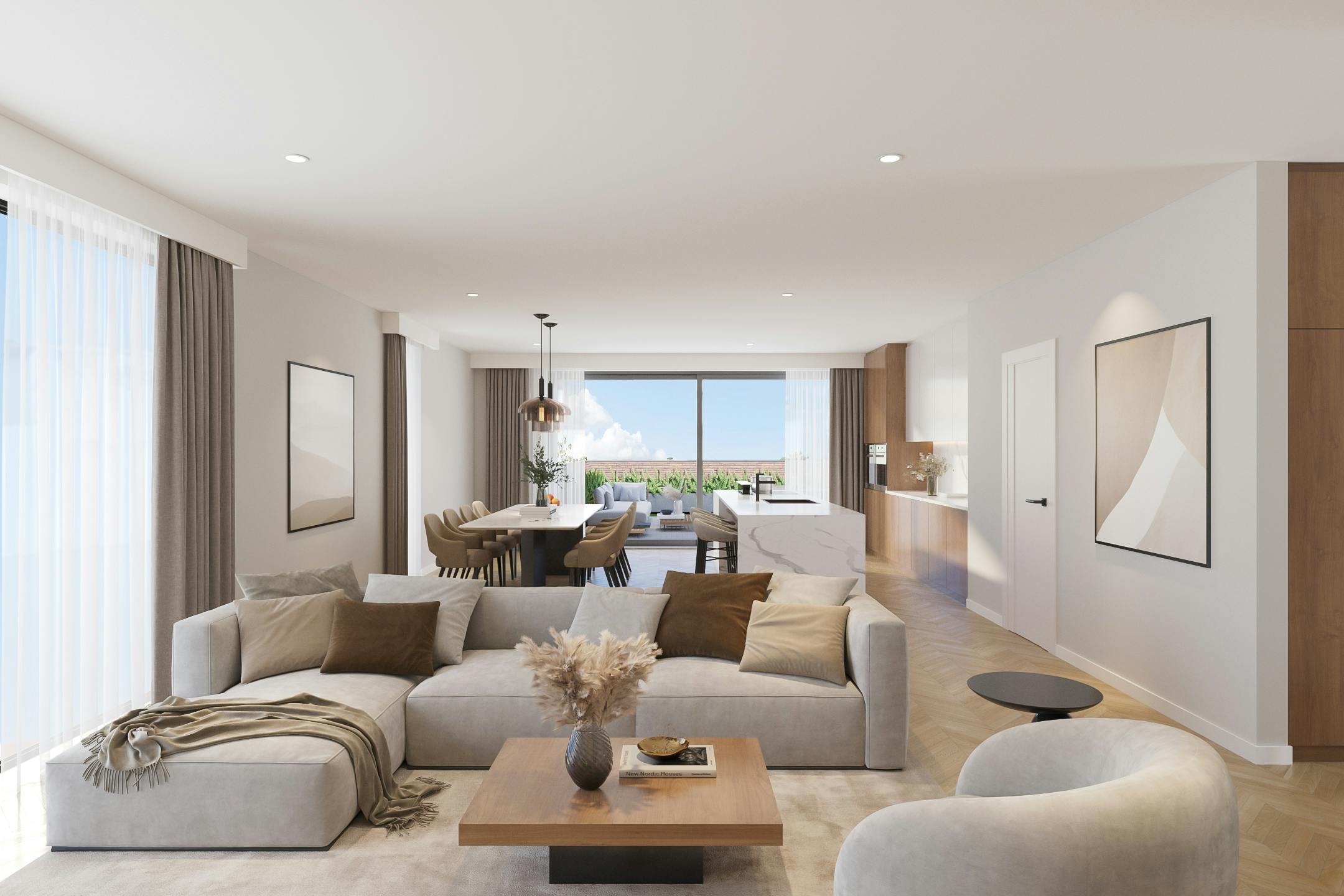 Nieuwbouwproject in Genk met 3 Woningen en 5 appartementen foto 3