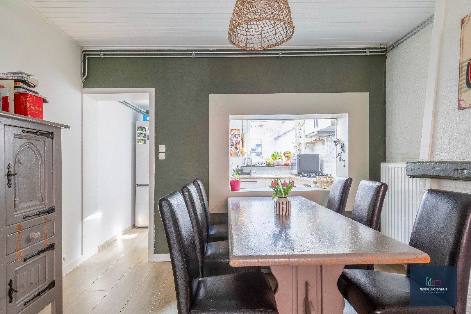 Charmante stadswoning met 2 slpk + bureau in Gent foto 7