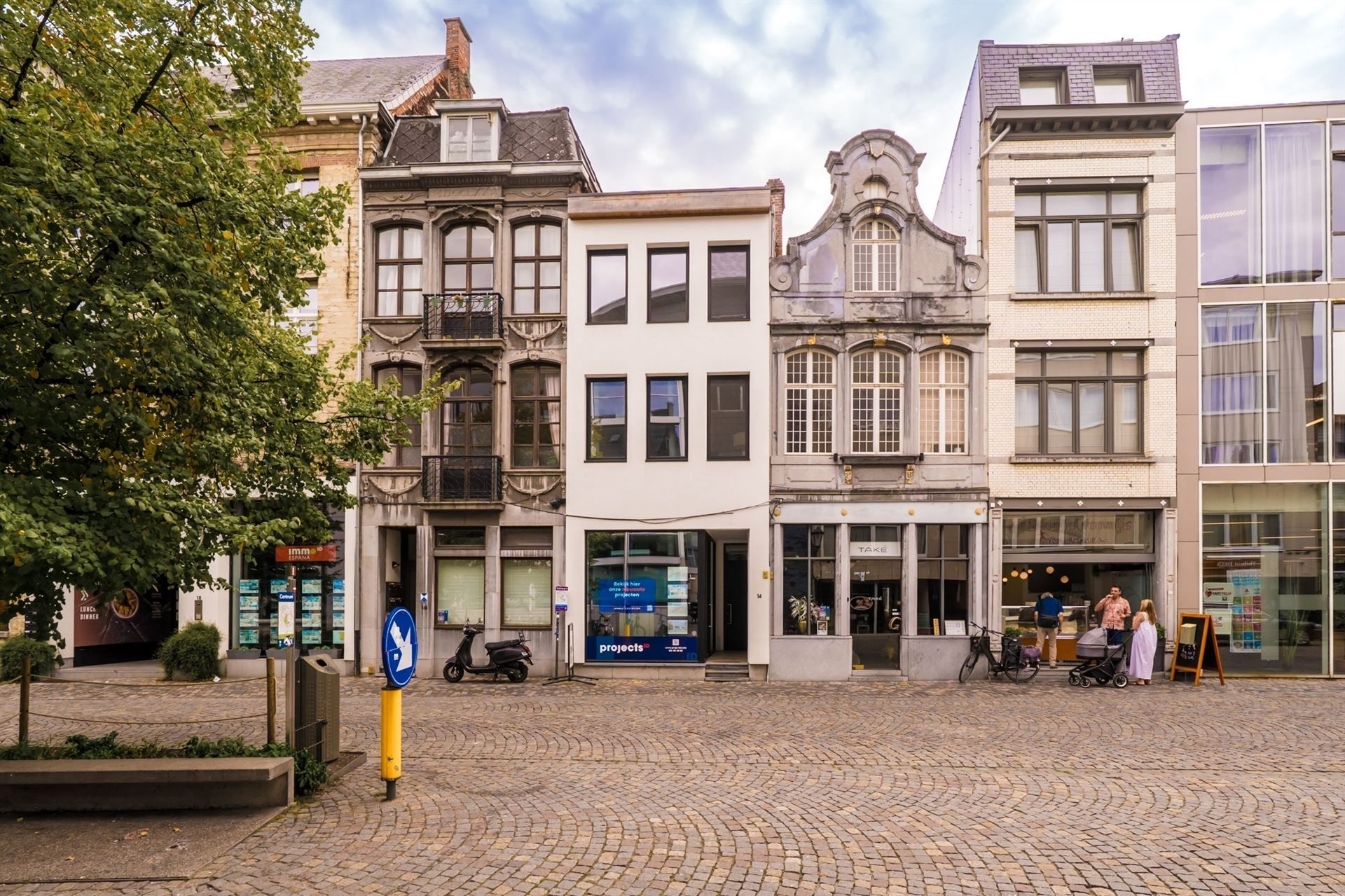 Handelsgelijkvloers + duplexappartement centrum Mechelen foto 3