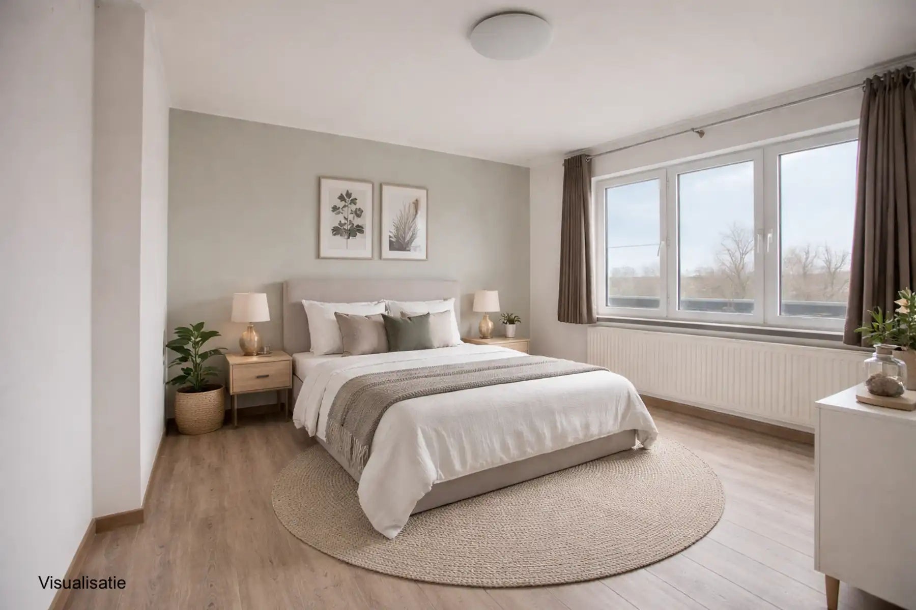 Ruim en lichtrijk appartement (130 m²) met 2 slaapkamers te landen! foto 5