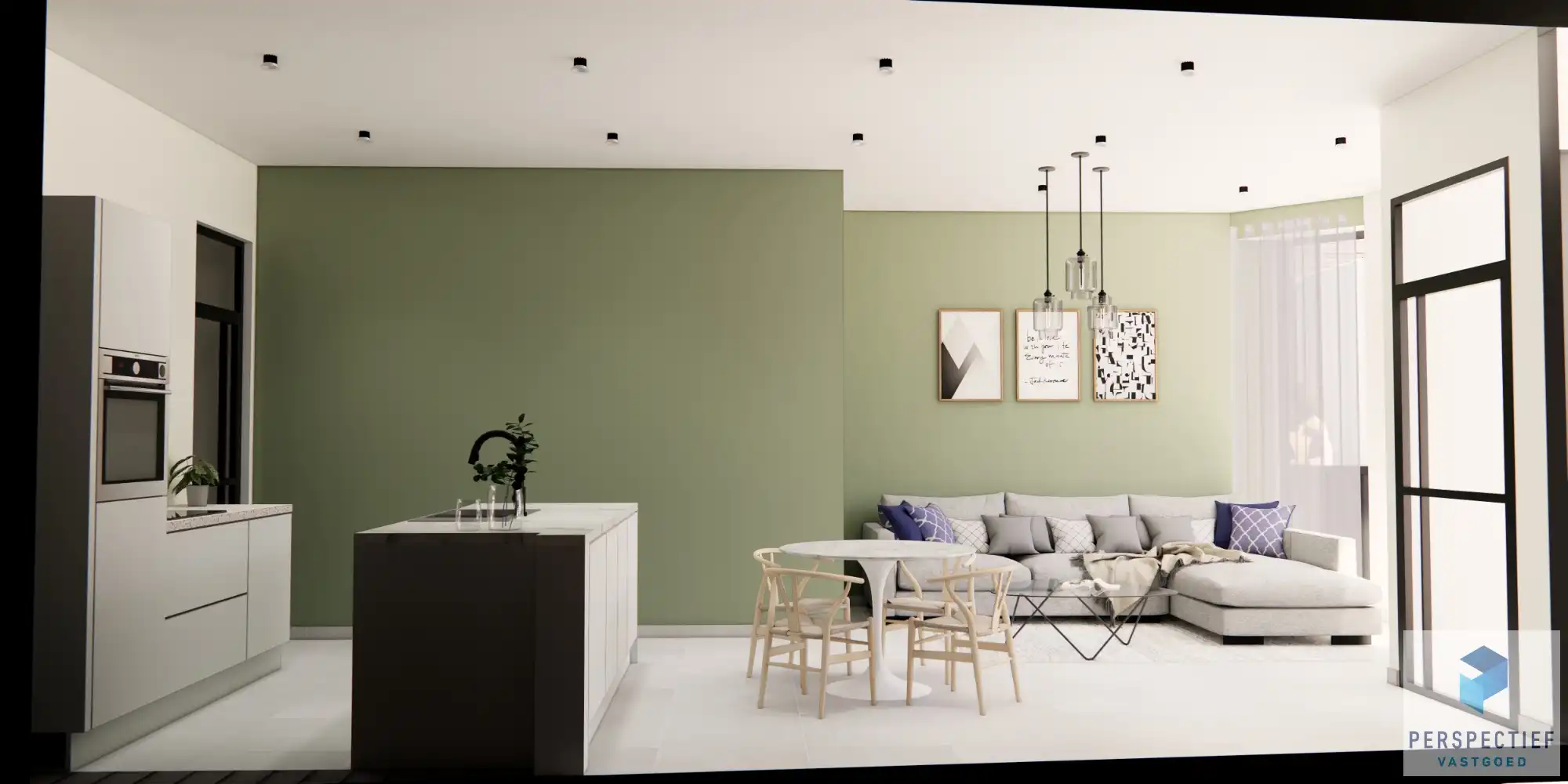 GELIJKVLOERS NIEUWBOUWAPPARTEMENT met STADSTUIN foto 6