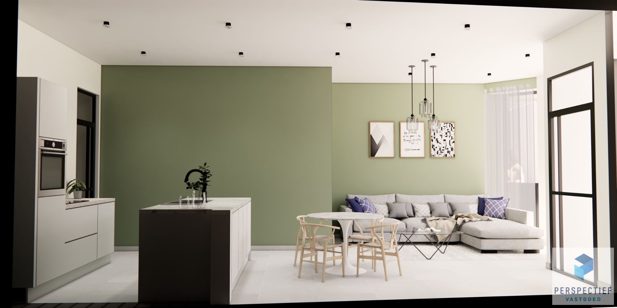 GELIJKVLOERS NIEUWBOUWAPPARTEMENT met STADSTUIN foto 6