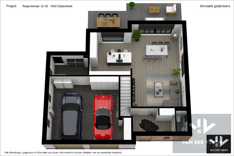 HOOGWAARDIG AFGEWERKTE, RUIME NIEUWBOUWWONING (OPEN BEBOUWING!) MET 4 SLAAPKAMERS OP PERCEEL VAN 6 AREN 67 CENTIAREN! - DE ALLERLAATSTE WONING IN DIT MOOIE PROJECT! foto 6