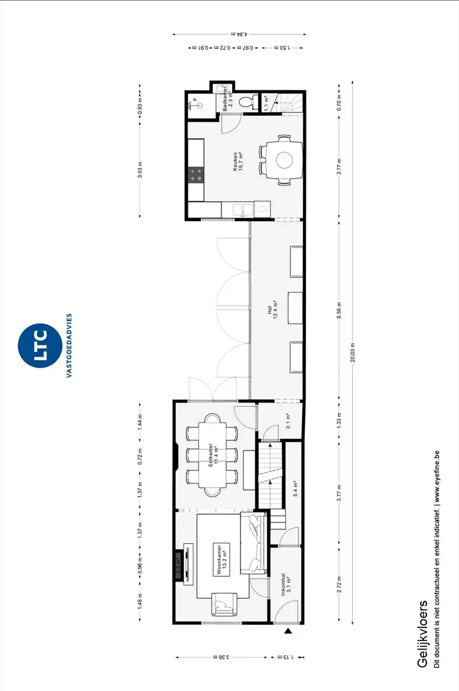 Instapklare opbrengsteigendom met 2 appartementen op toplocatie foto 30