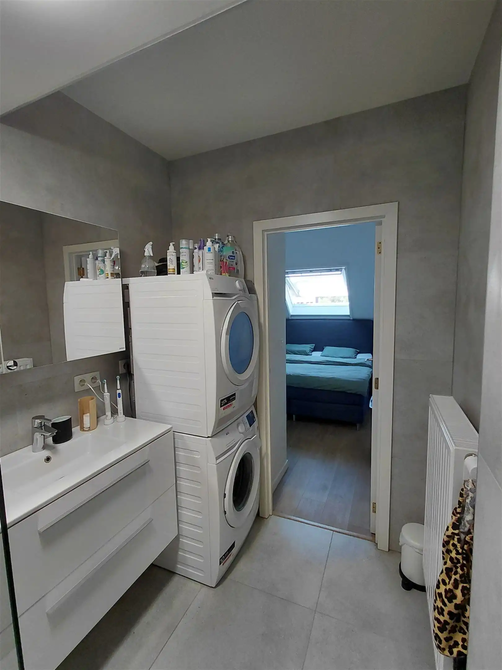 TE HUUR: Appartement met 1 slaapkamer te Munsterbilzen! foto 11