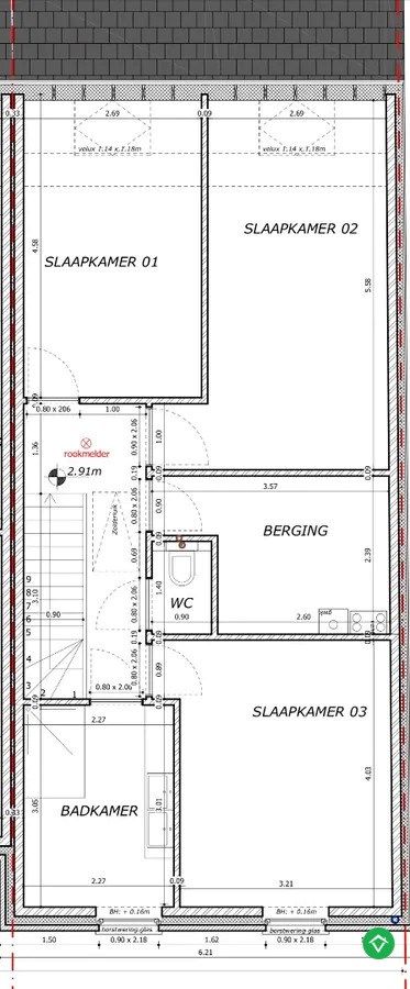 Nieuwbouwwoning met 3 slaapkamers te Sint-Eloois-Winkel foto 18