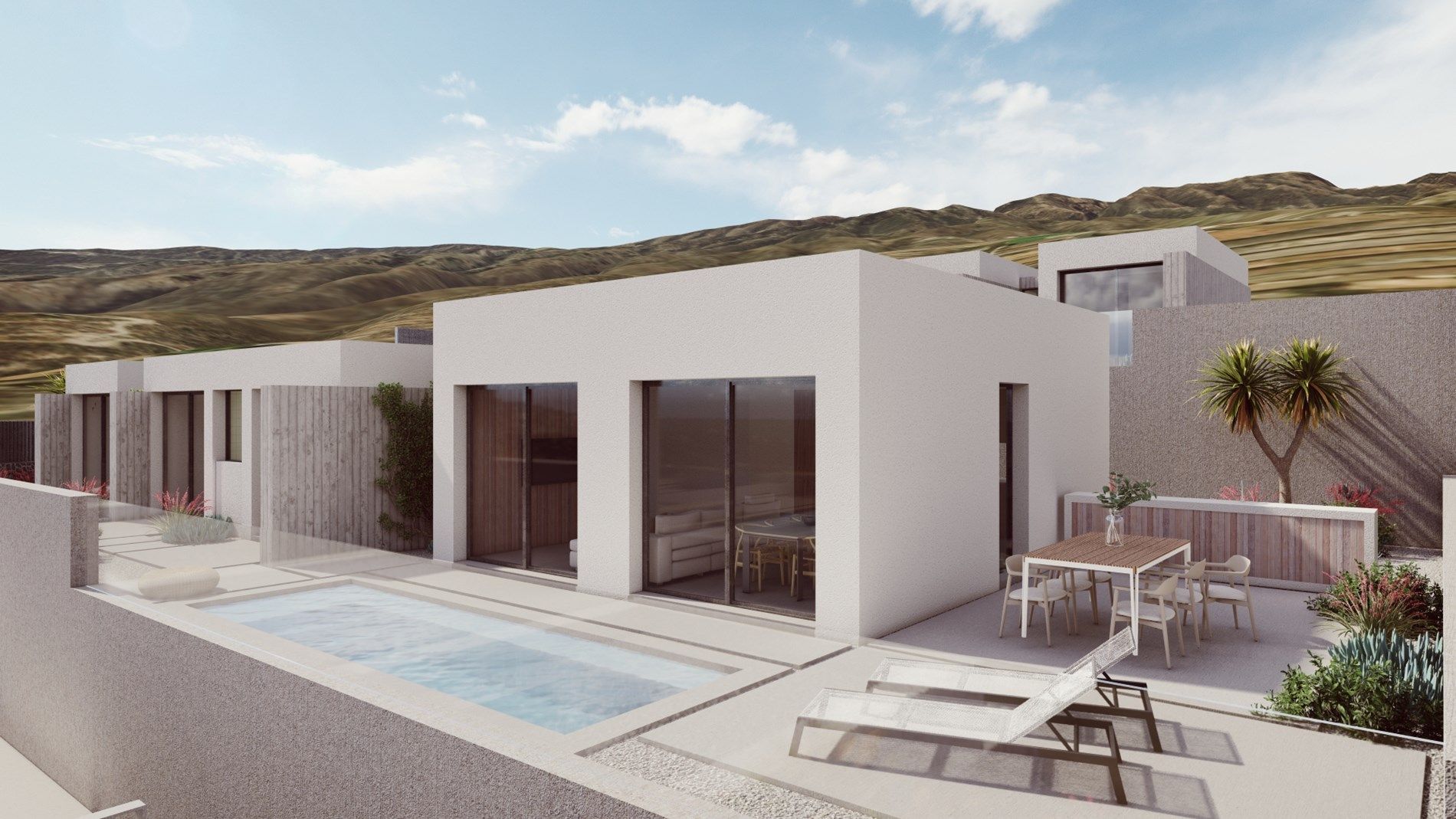 Nieuwbouw villa's in Tenerife te El Pozo Guia de Isora foto 4