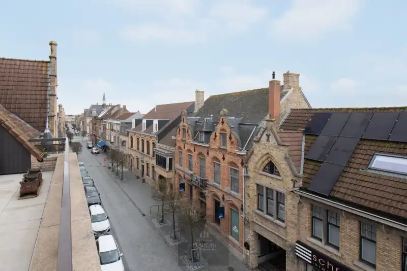 Prachtig appartement met 3 slpk en grote terrassen, zeer centraal gelegen te Nieuwpoort-Stad op slechts 150m van de markt. foto 6