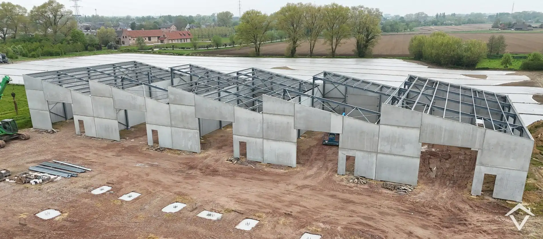 Loods NR A te koop – 180 m² KMO-zone Ardopoort te Roeselare foto 13