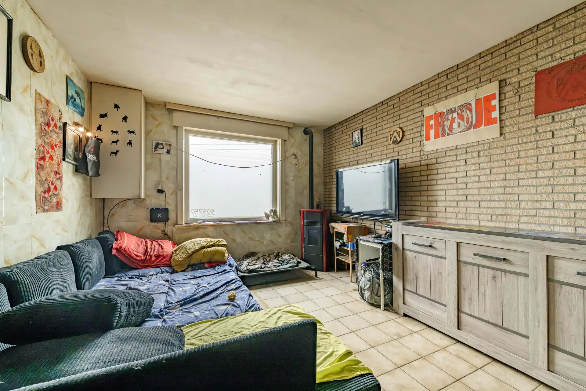 Charmevolle te renoveren woning met 3 slaapkamers en tuin op perceel van 405 m² te koop in Aalbeke foto 4
