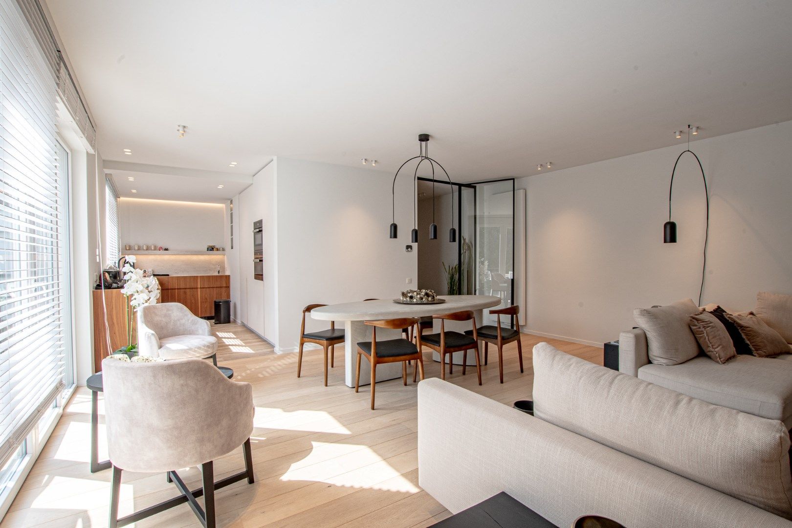 Formidabel afgewerkt 3 slk - appartement in hartje Zoute foto 6