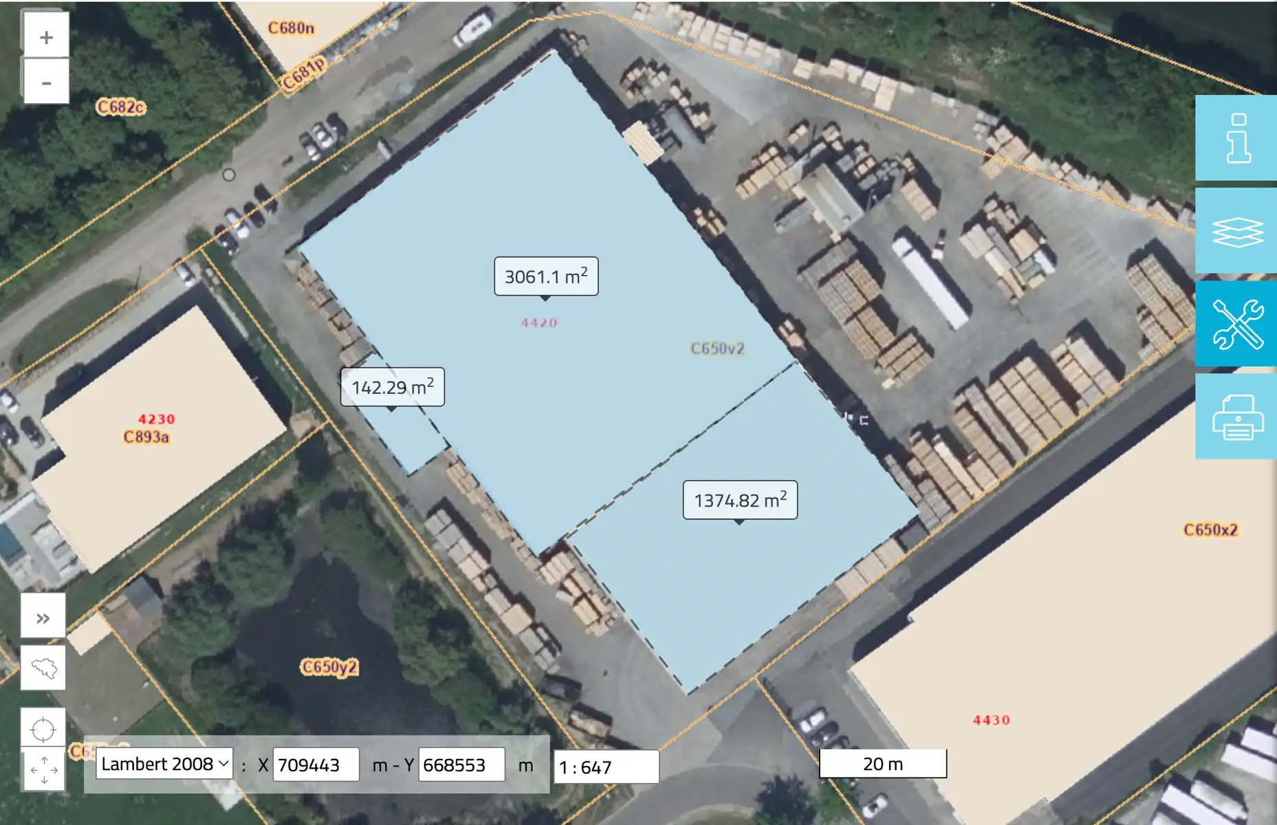 Industrieel gebouw 4.600 m² op verhard terrein van 11.190 m² foto 3