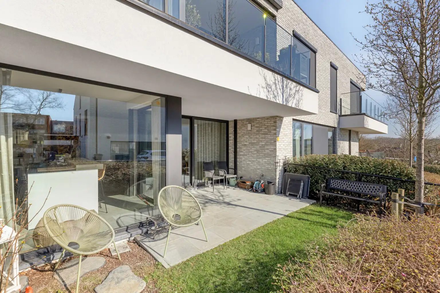 Prachtig instapklaar gelijkvloers 2-slaapkamerappartement  foto 29