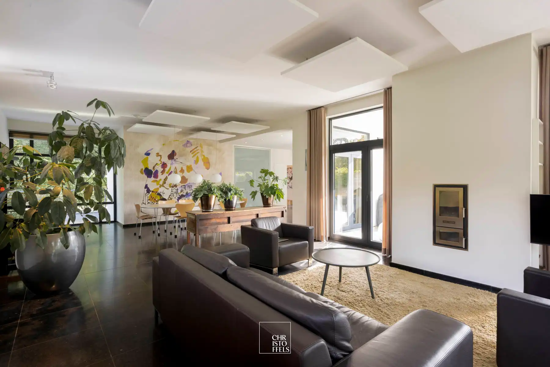 Architecturale villa  (488m²) met buitenzwembad op perceel van 1.281m²  foto 21