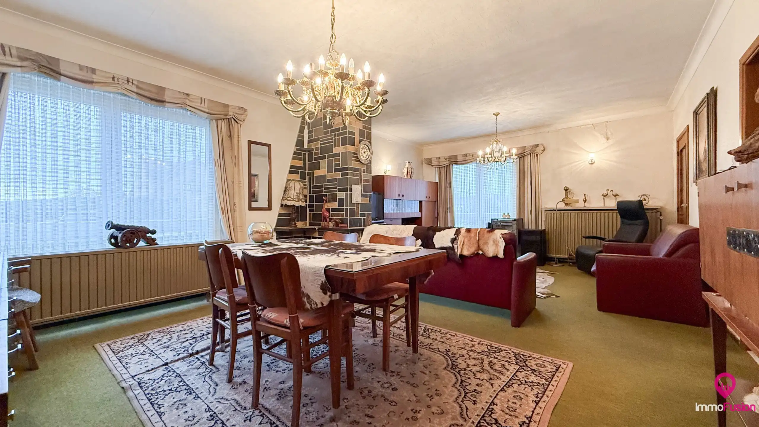 Bungalow met grote werkplaats en weide op 42 are in Alken foto 7