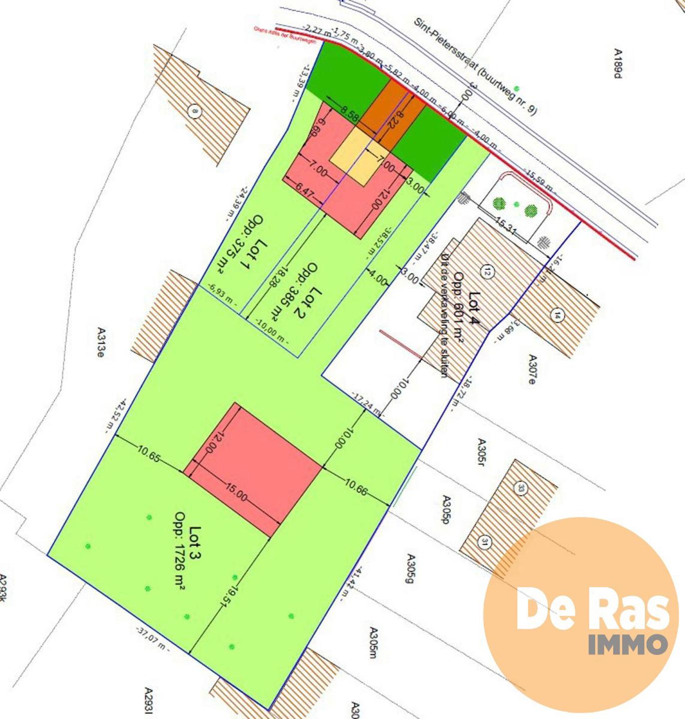 BURST- Rustig gelegen bouwgrond voor HOB - LOT 1 foto 2