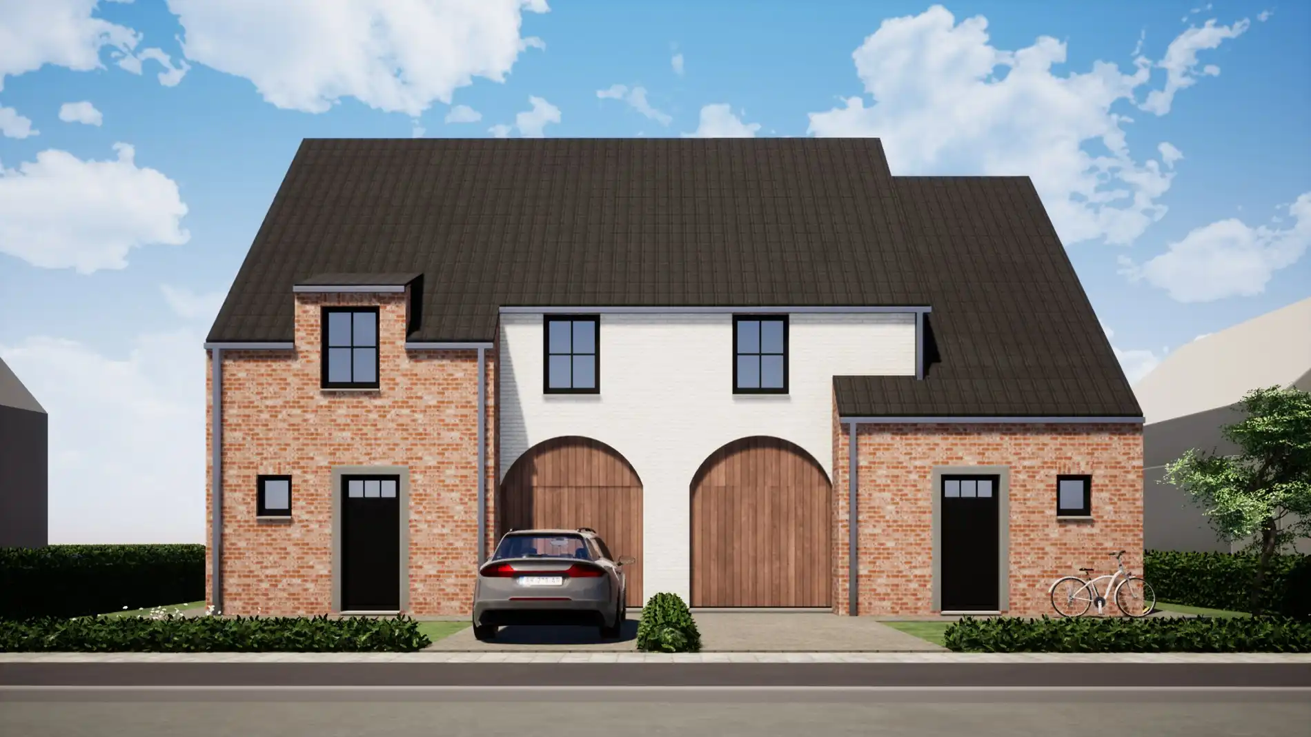 Ruime halfopen nieuwbouwwoningen nabij centrum Koekelare! foto 5