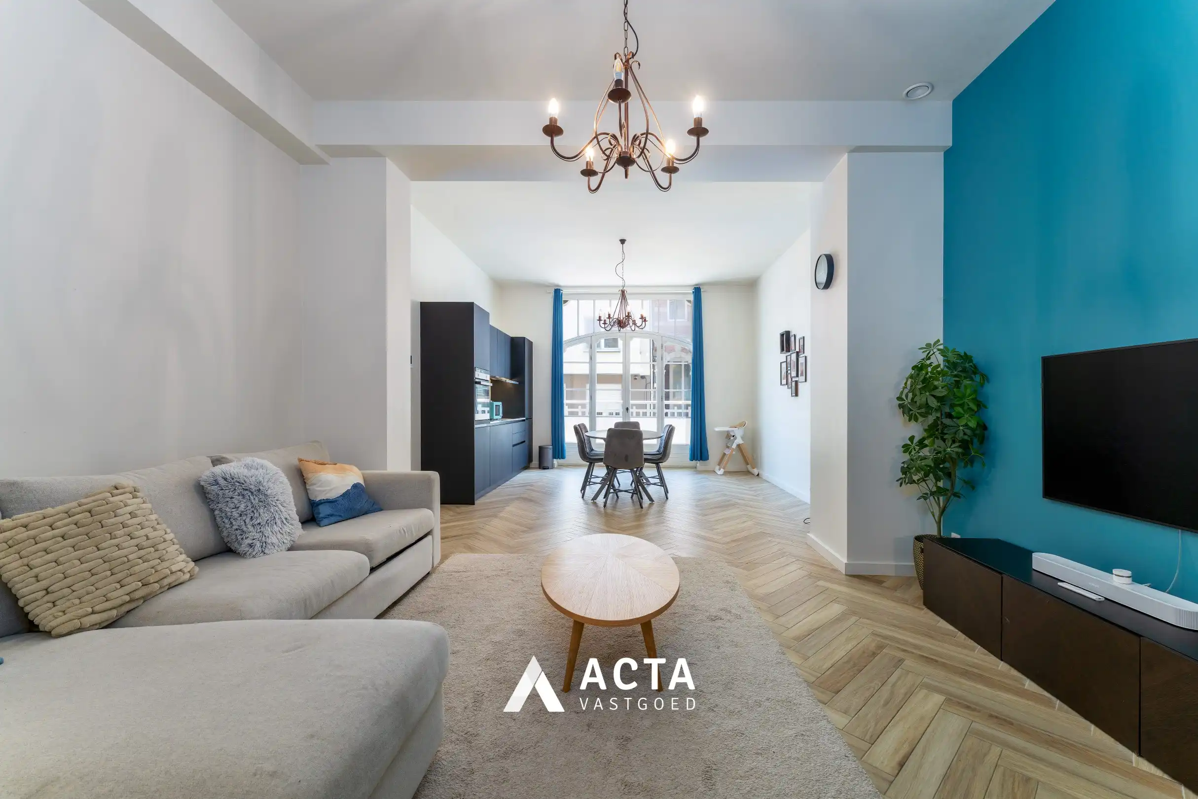 Luxueus gelijkvloersappartement met terras nabij Zeedijk van Mariakerke foto 7
