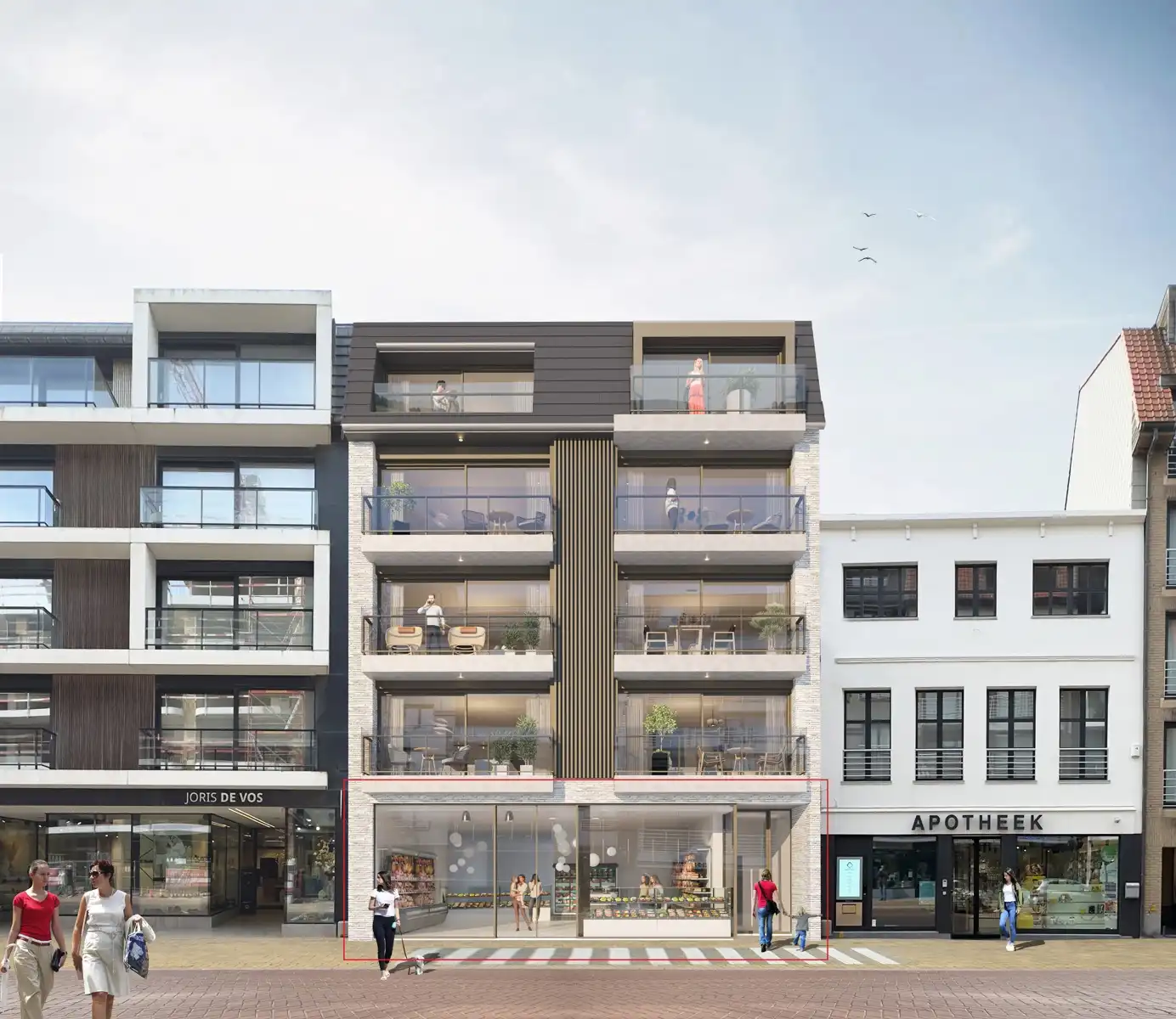 Commerciële ruimte te koop Kerkstraat 7 - 8420 De Haan