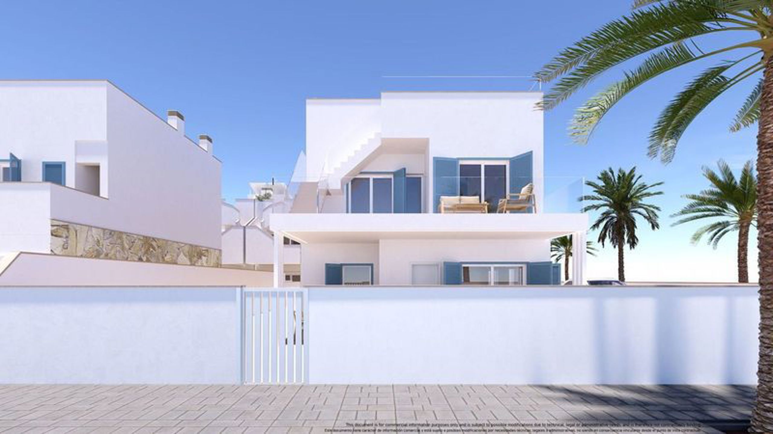 SPANJE - Appartementen Ibiza-stijl 1km van strand, zee. foto 19