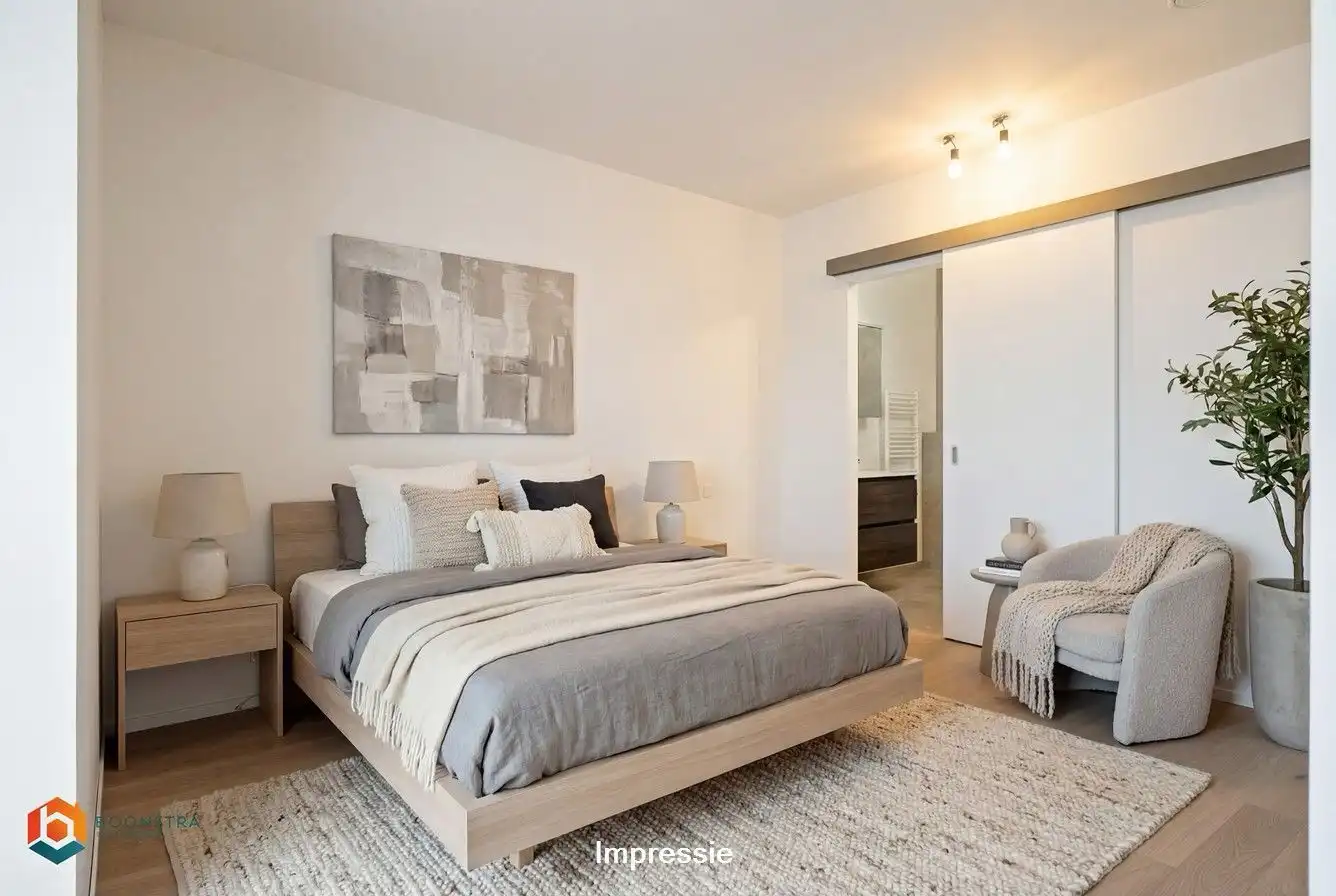 Nieuwbouwapp. met 1 slpkr, berging en prachtig uitzicht te Mechelen foto 10