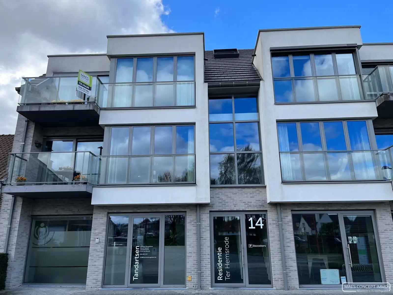 Prachtig recent appartement met afgesloten garage te huur in Anzegem foto 19