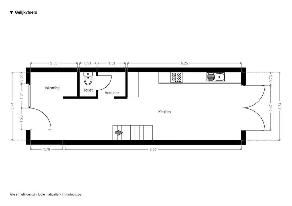 Piekfijn gerenoveerd huis met zonnige stadstuin vlakbij Park Spoor Noord  foto 12