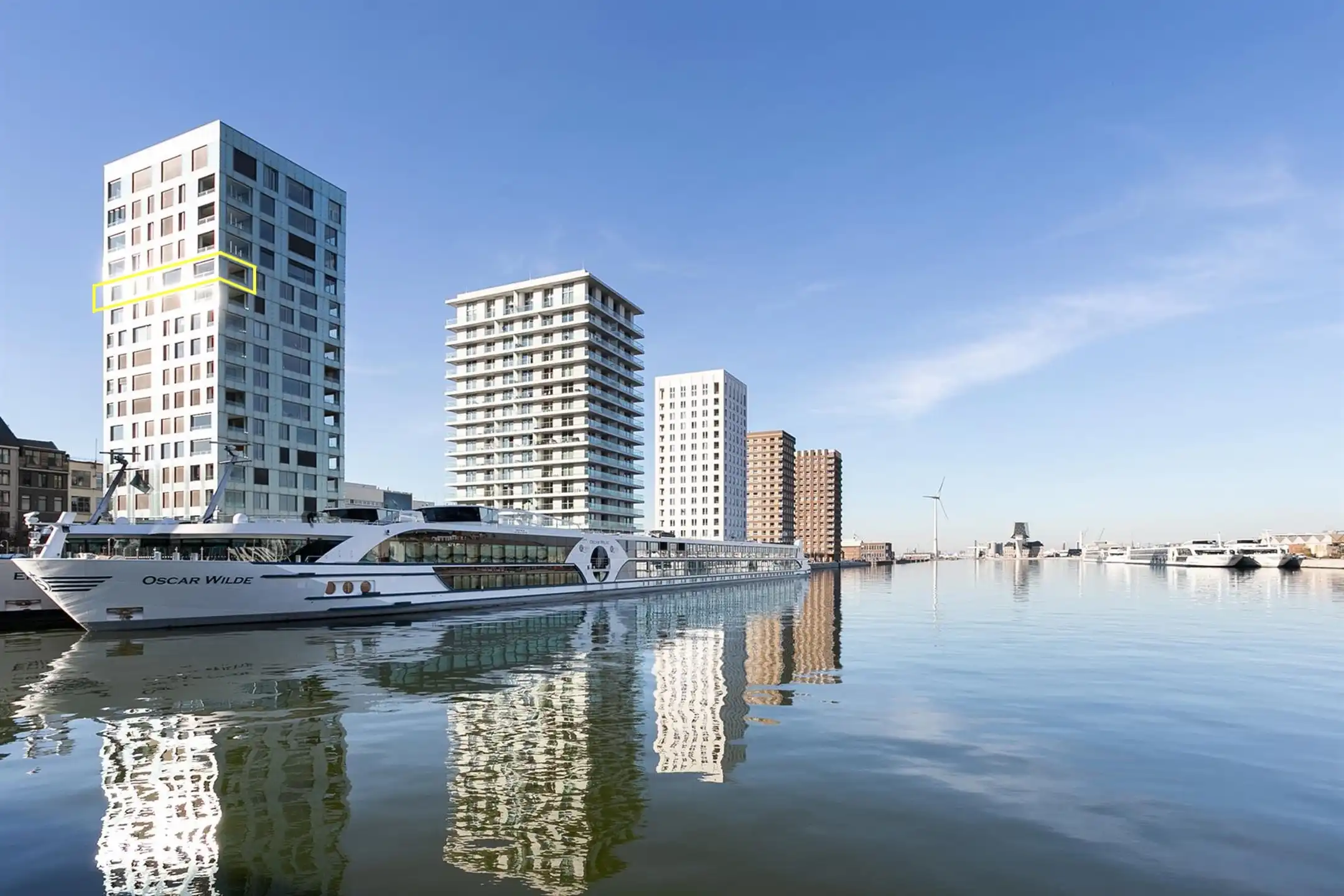 ANTWERPEN - Uitzonderlijk appartement met weids uitzicht  foto {{pictureIndex}}