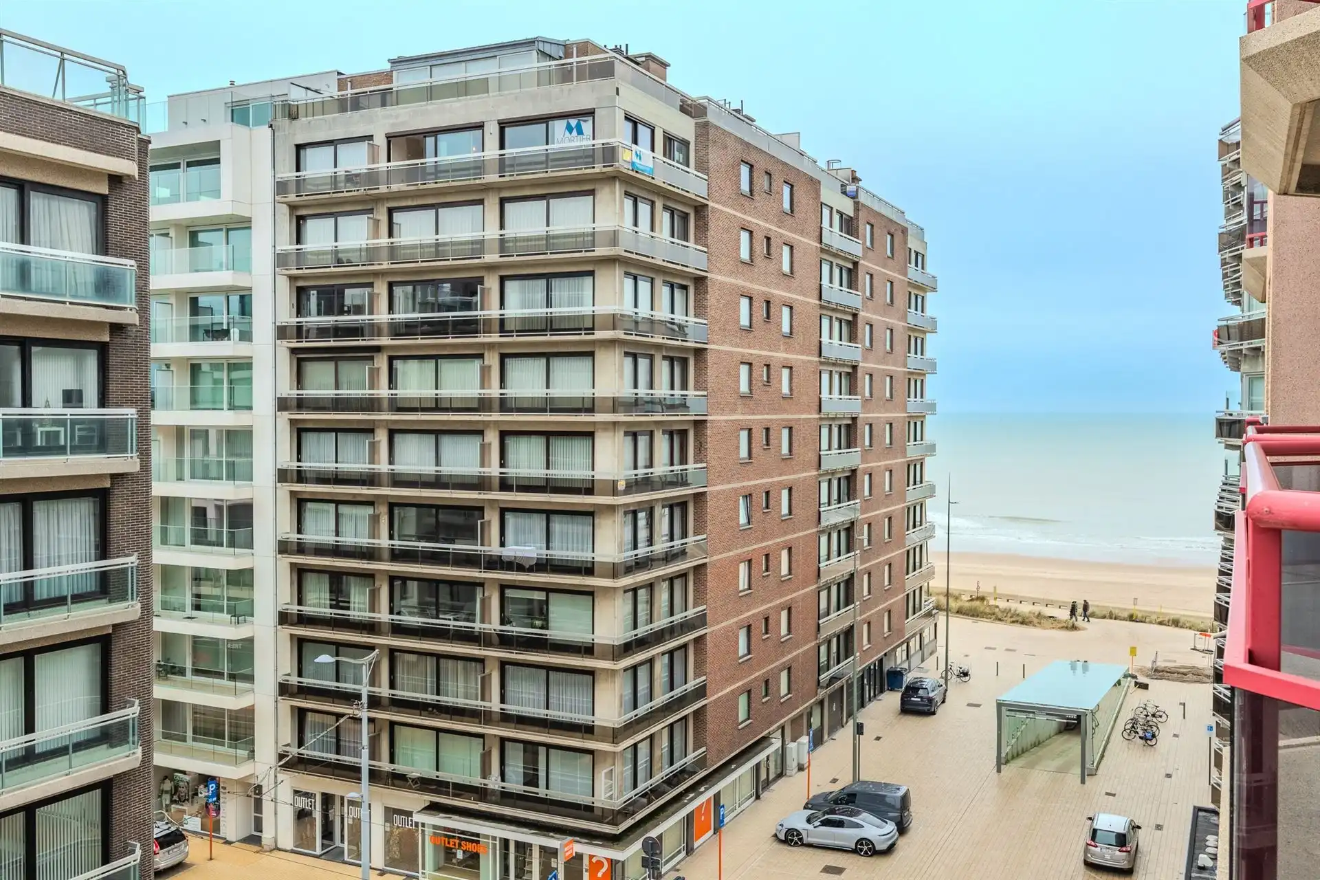 Instapklare studio met zijdelings zeezicht foto 12