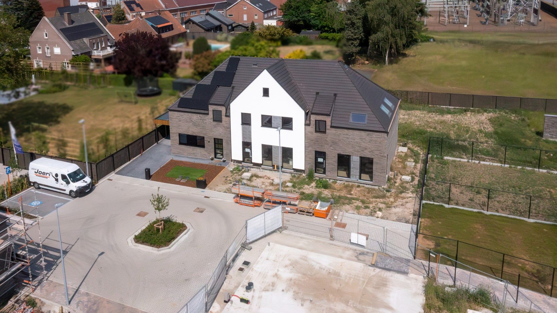 Mooie nieuwbouwwoning met 3 slaapkamers en tuin in Sint-Baafs-Vijve,. foto 9