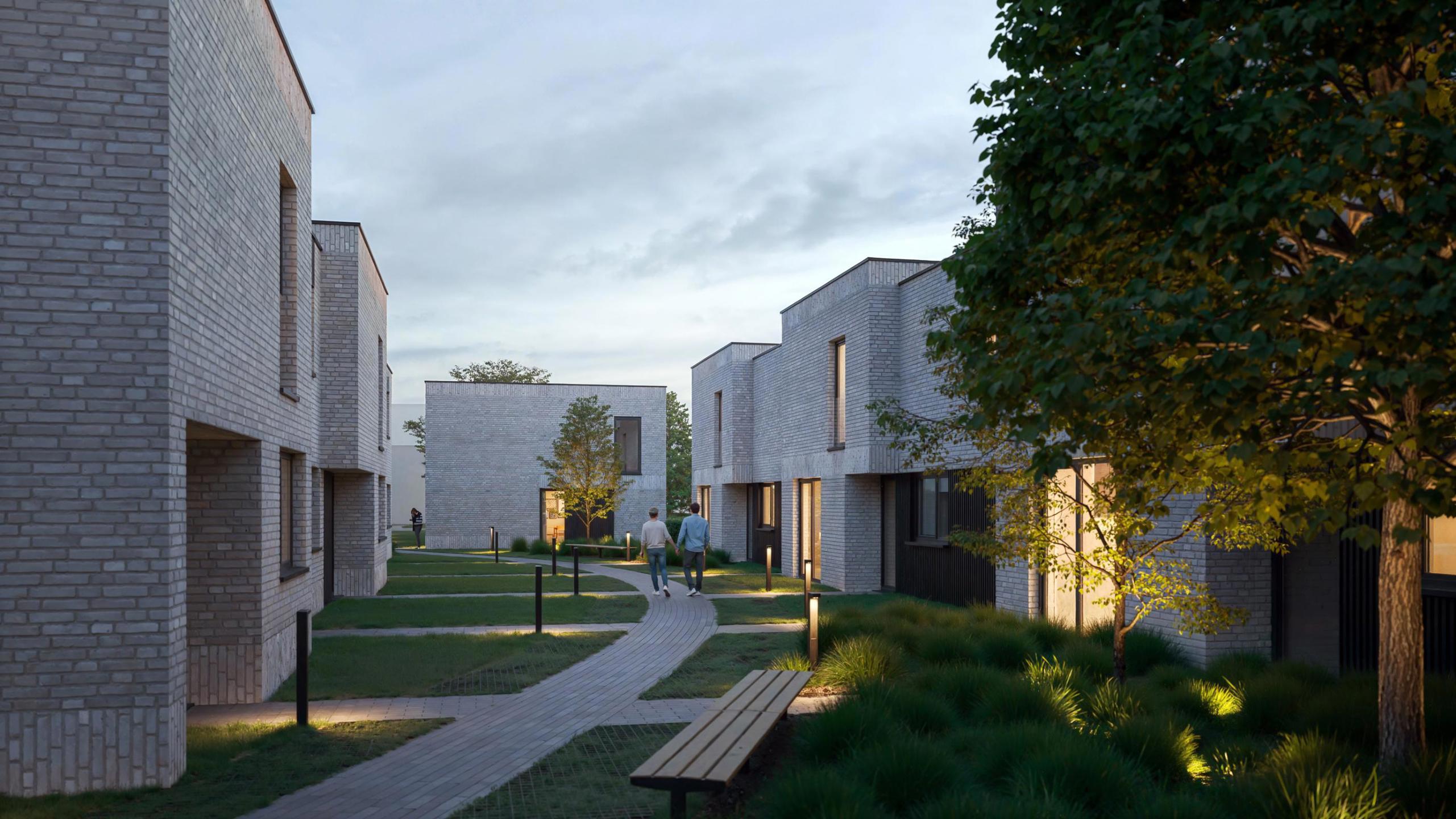 Woonerf Bastion Edegem: als wonen resideren wordt foto {{pictureIndex}}