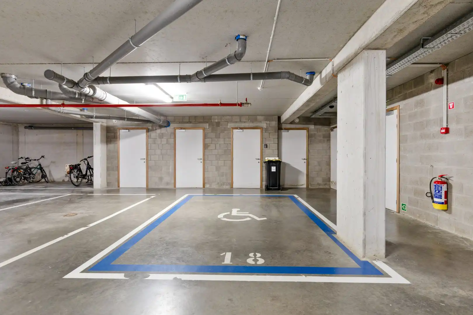 Recent appartement met 2 slaapkamers, terras, 2 ondergrondse autostaanplaatsen en private kelderberging in Herent! - EPC 41 kWh/m² - bewoonbare opp. 86 m² foto 23
