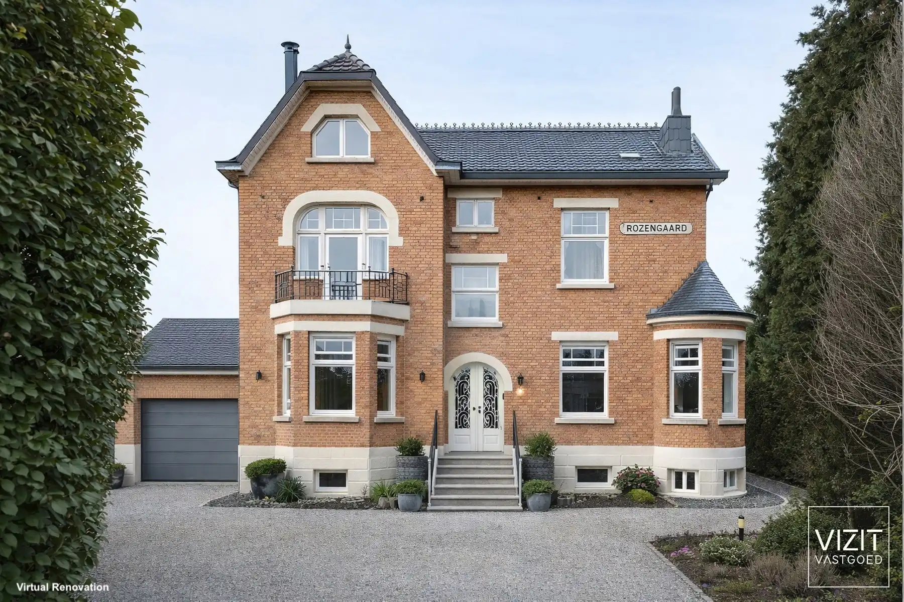 Hoofdfoto van de publicatie: Kasteelvilla in Idegem