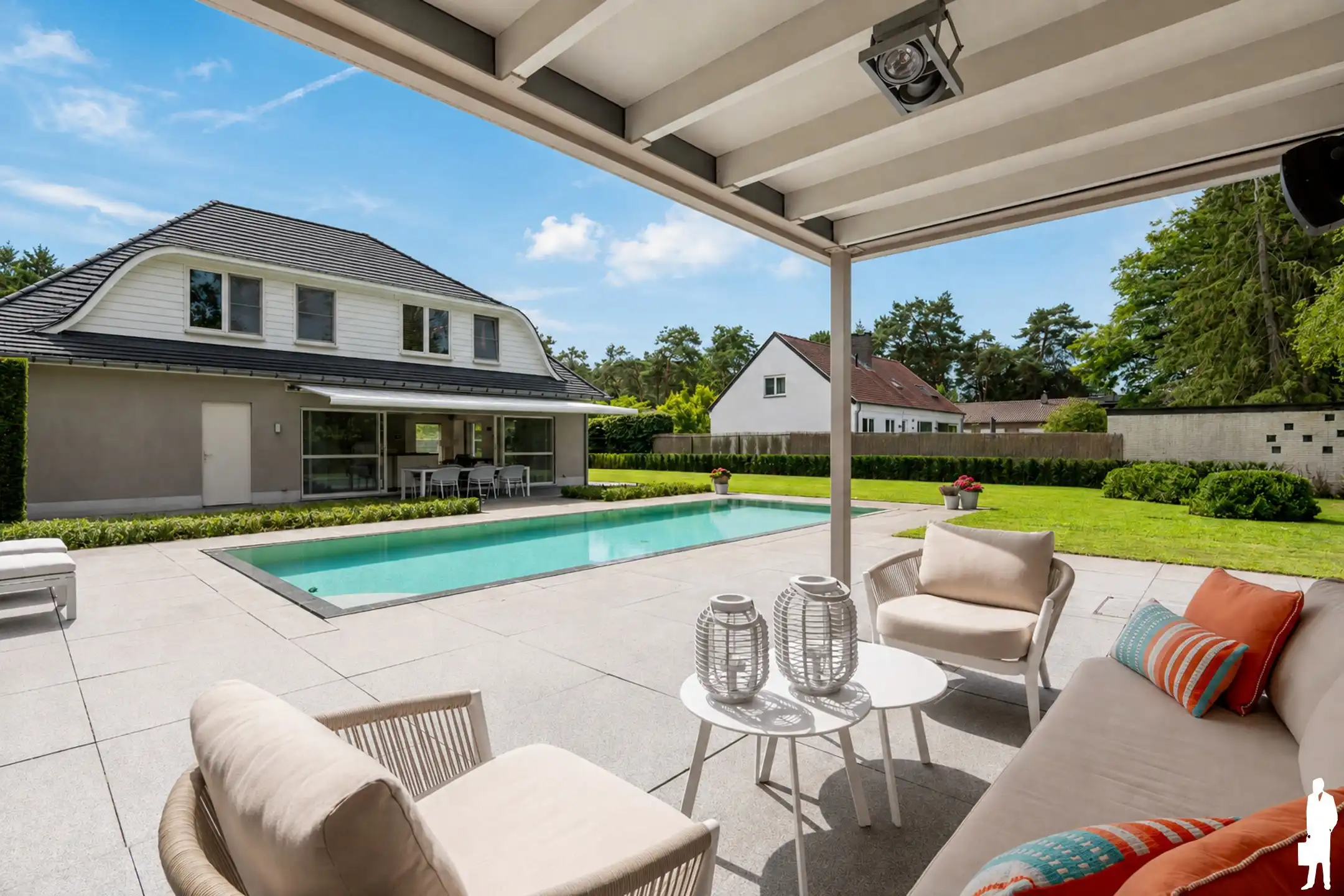 Villa met zwembad en poolhouse op een perceel van 1.350m² foto 2