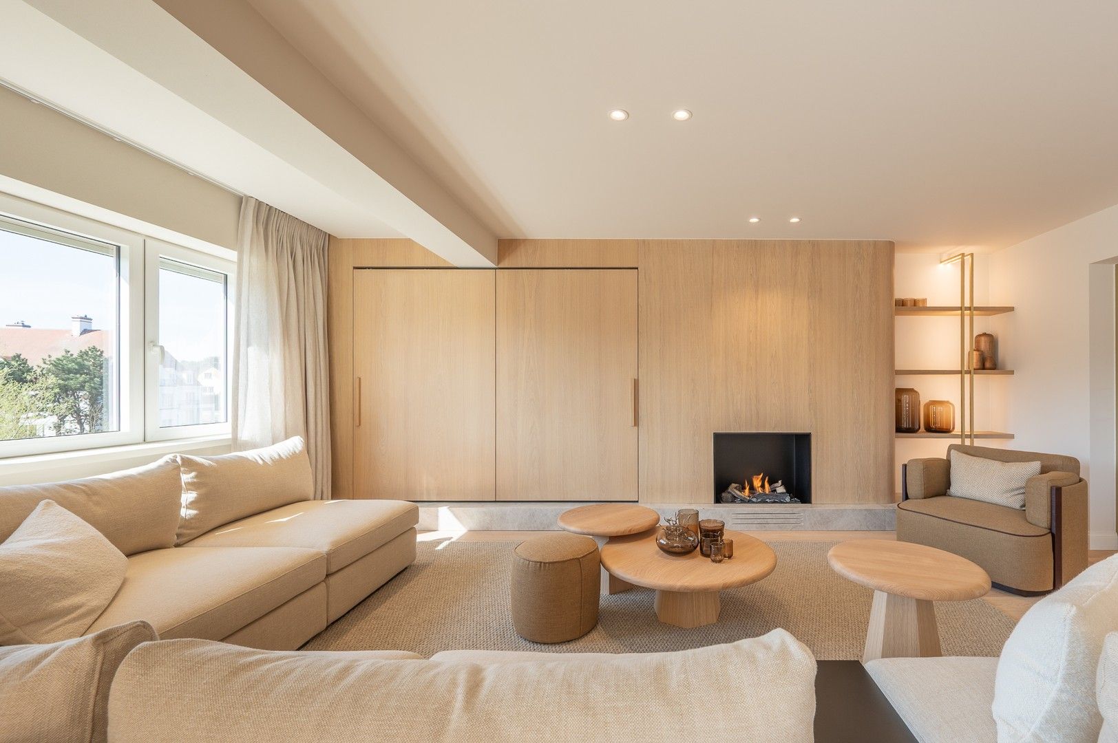 Subliem gerenoveerd hoekappartement met een schitterend zicht op de villa's van het Zoute. foto 10