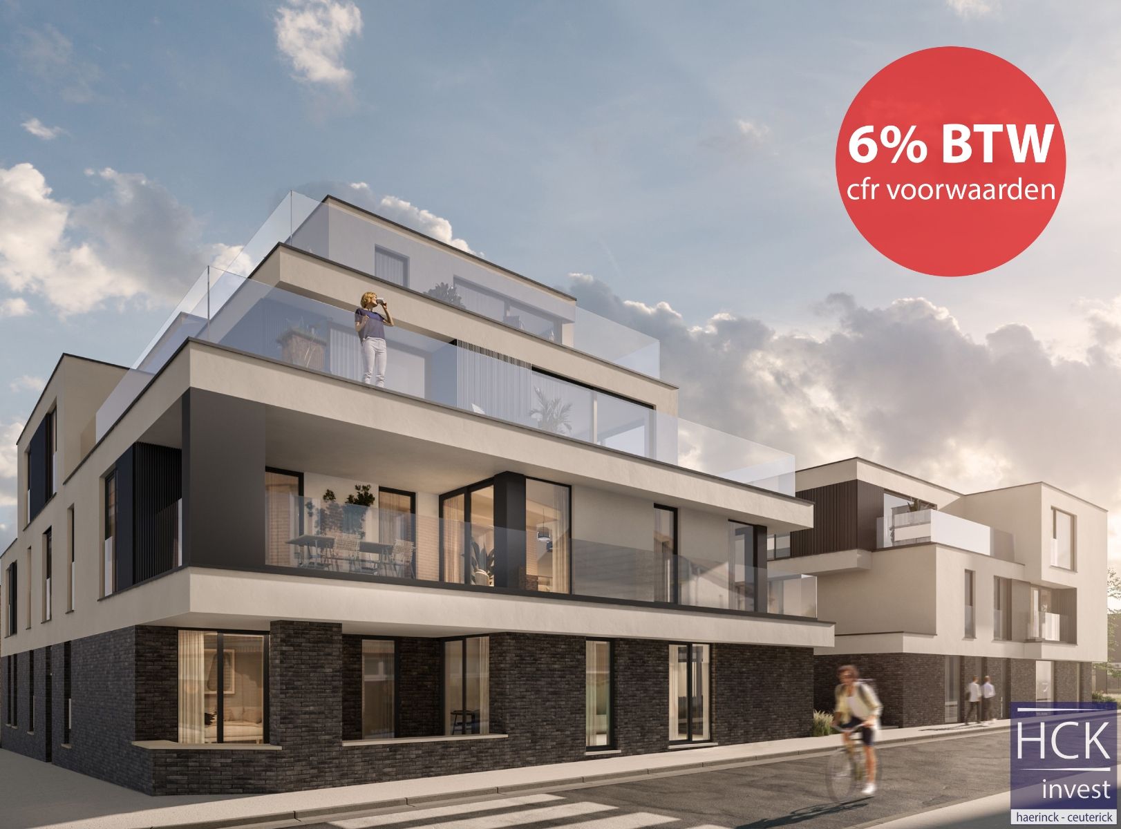 KRUISHOUTEM | POSTILJON | Uniek & groen woonproject met 24 appartementen foto {{pictureIndex}}