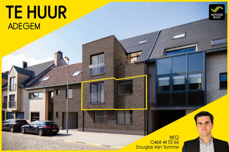 Te huur: Ruim en modern appartement in rustige omgeving te Adegem foto {{pictureIndex}}