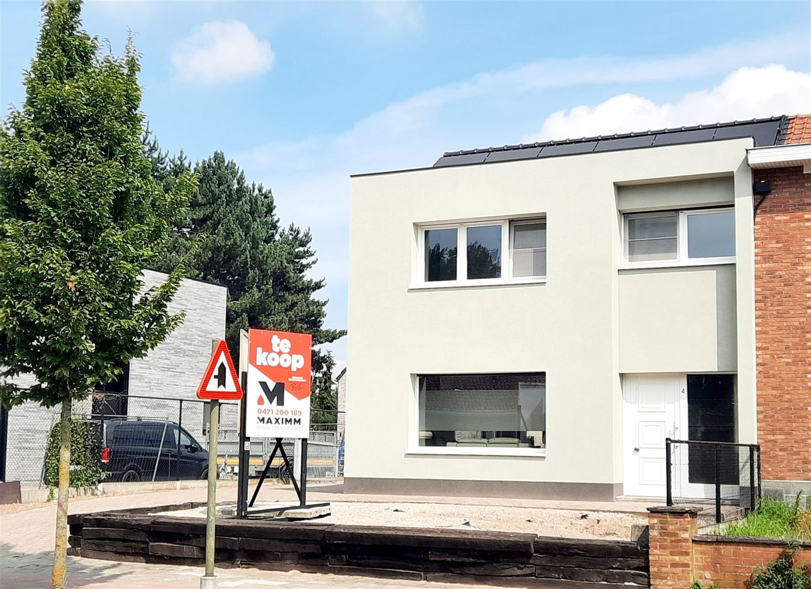 Een unieke kans om duurzaam én stijlvol te wonen in alle comfort. 3 slk, garage, tuin, EPC A foto {{pictureIndex}}