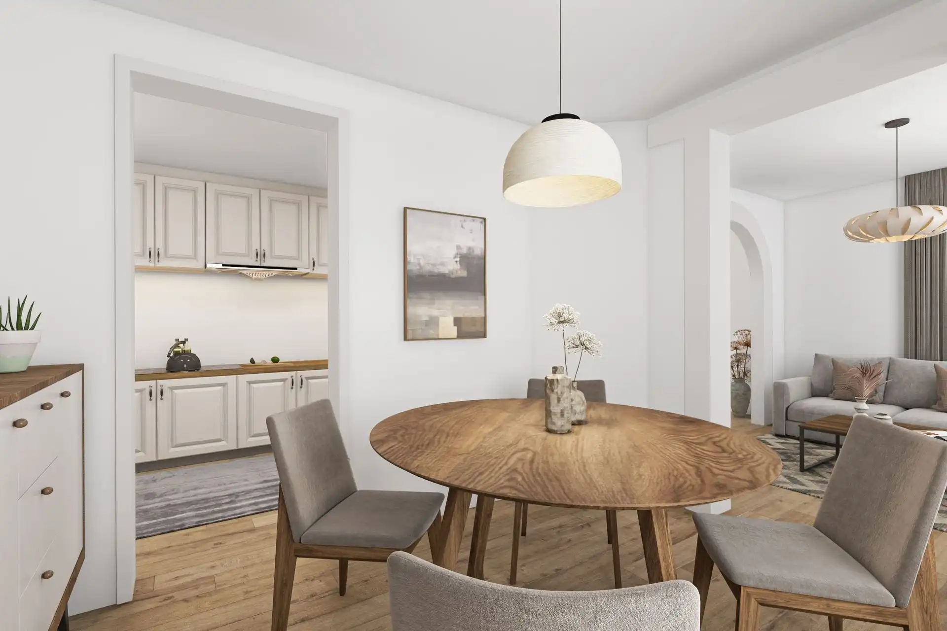 Charmante 3-gevelwoning (1 slpk) met tuin & garage foto 8