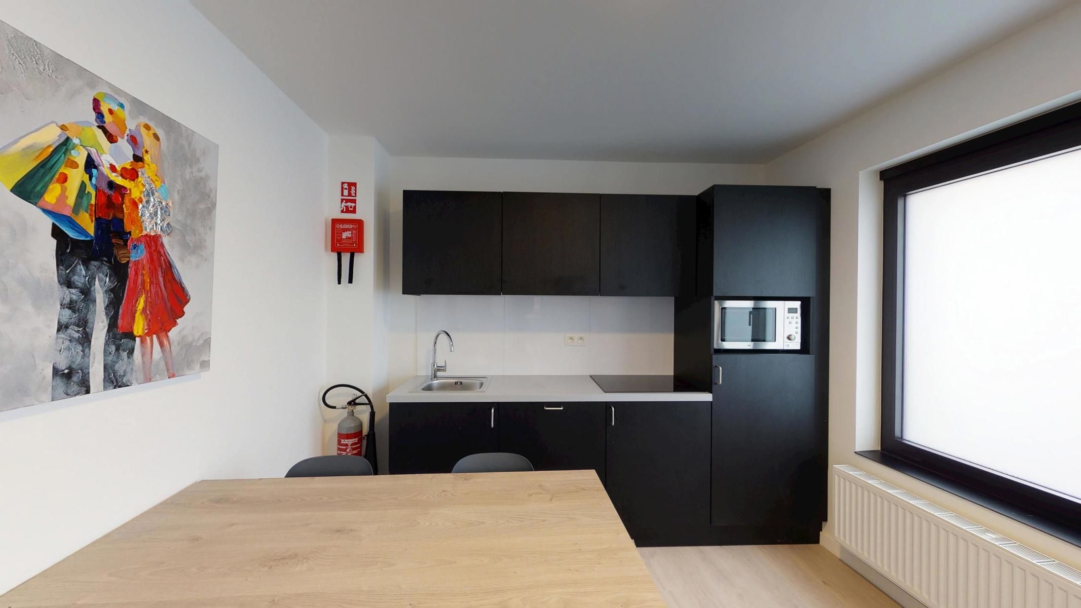 Ruime kamer privatief sanitair Leuven foto 9