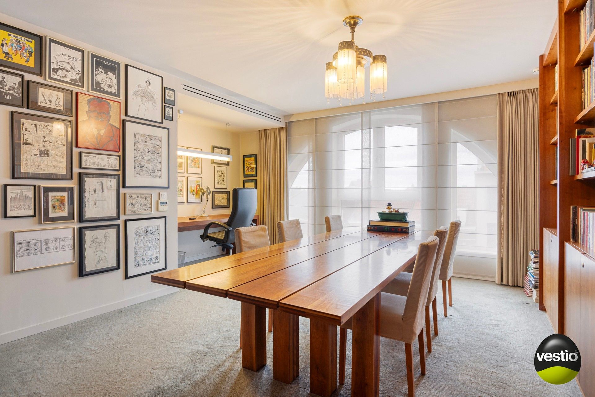 Uniek penthouse met tijdloze luxe, ruimte en zicht over Hasselt. foto 24