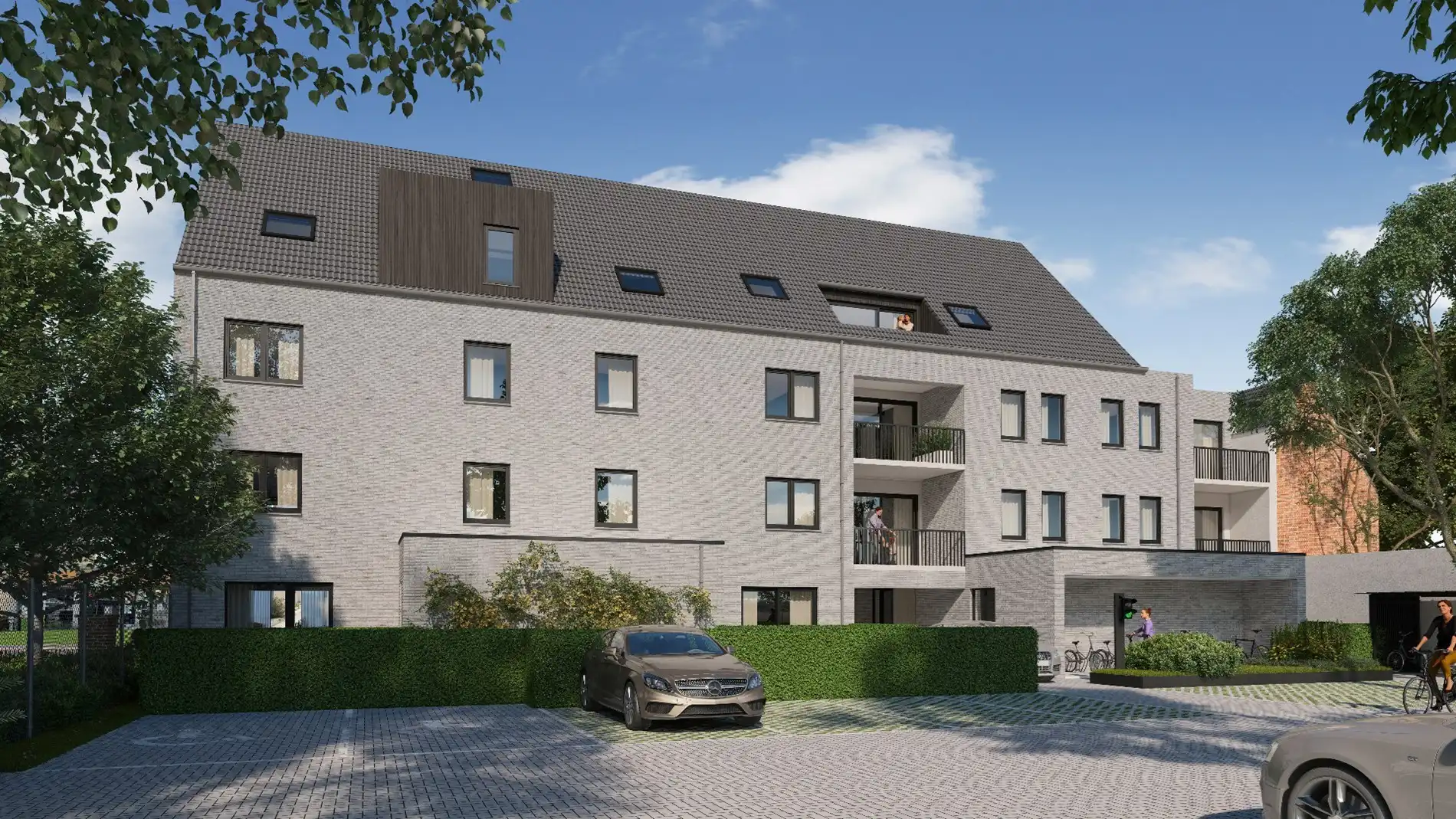 Sint Andries: nieuwbouwappartement met 2 slpk foto 4