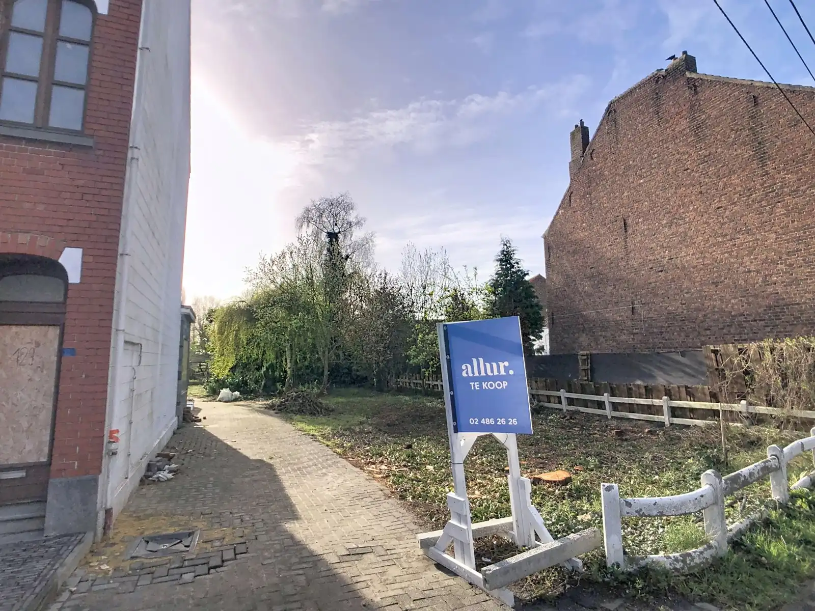 Bouwgrond (627 m²) geschikt voor een halfopen bebouwing foto 3