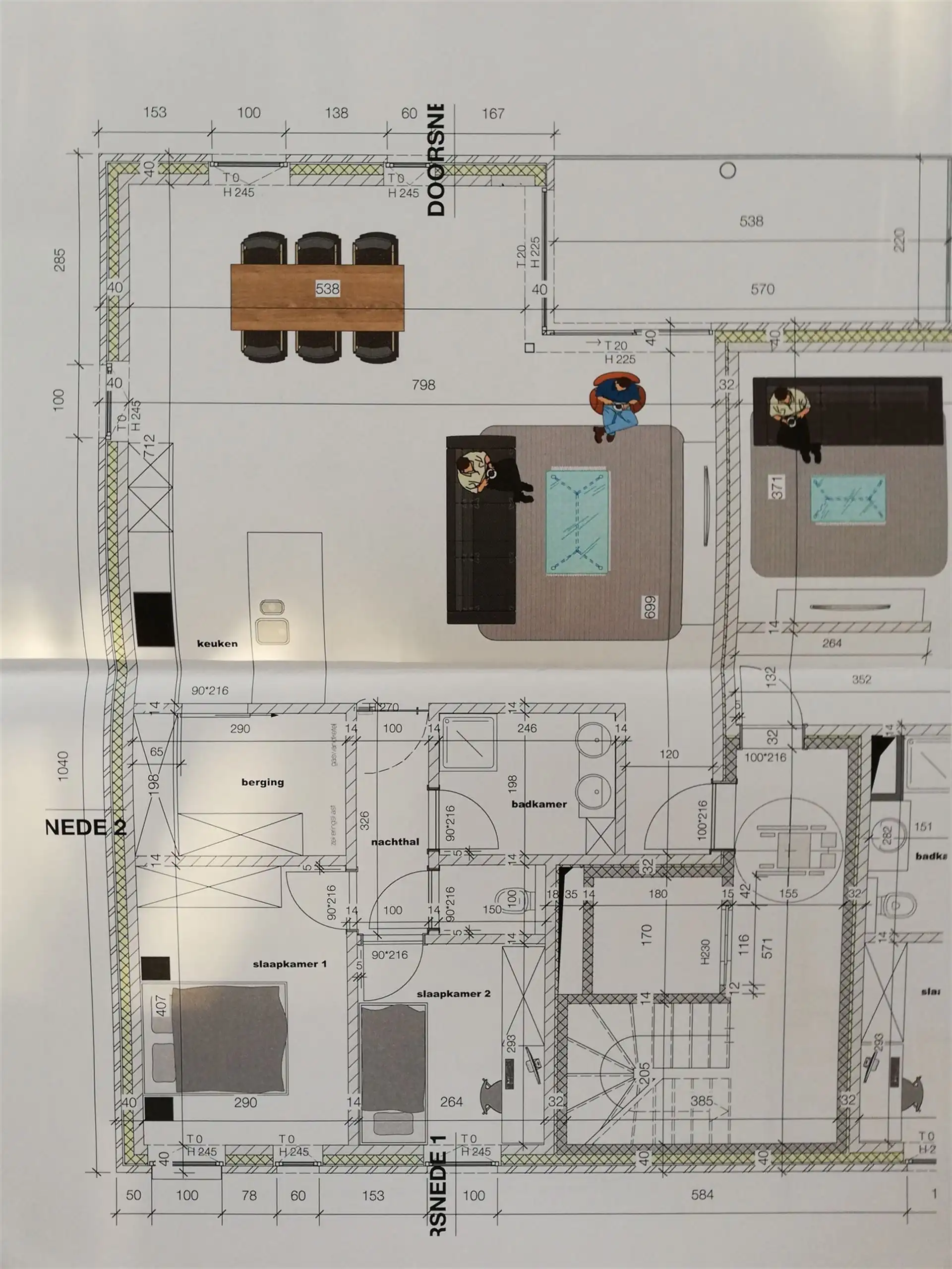 Appartement met 2 slaapkamers en terras en autostaanplaats foto 14