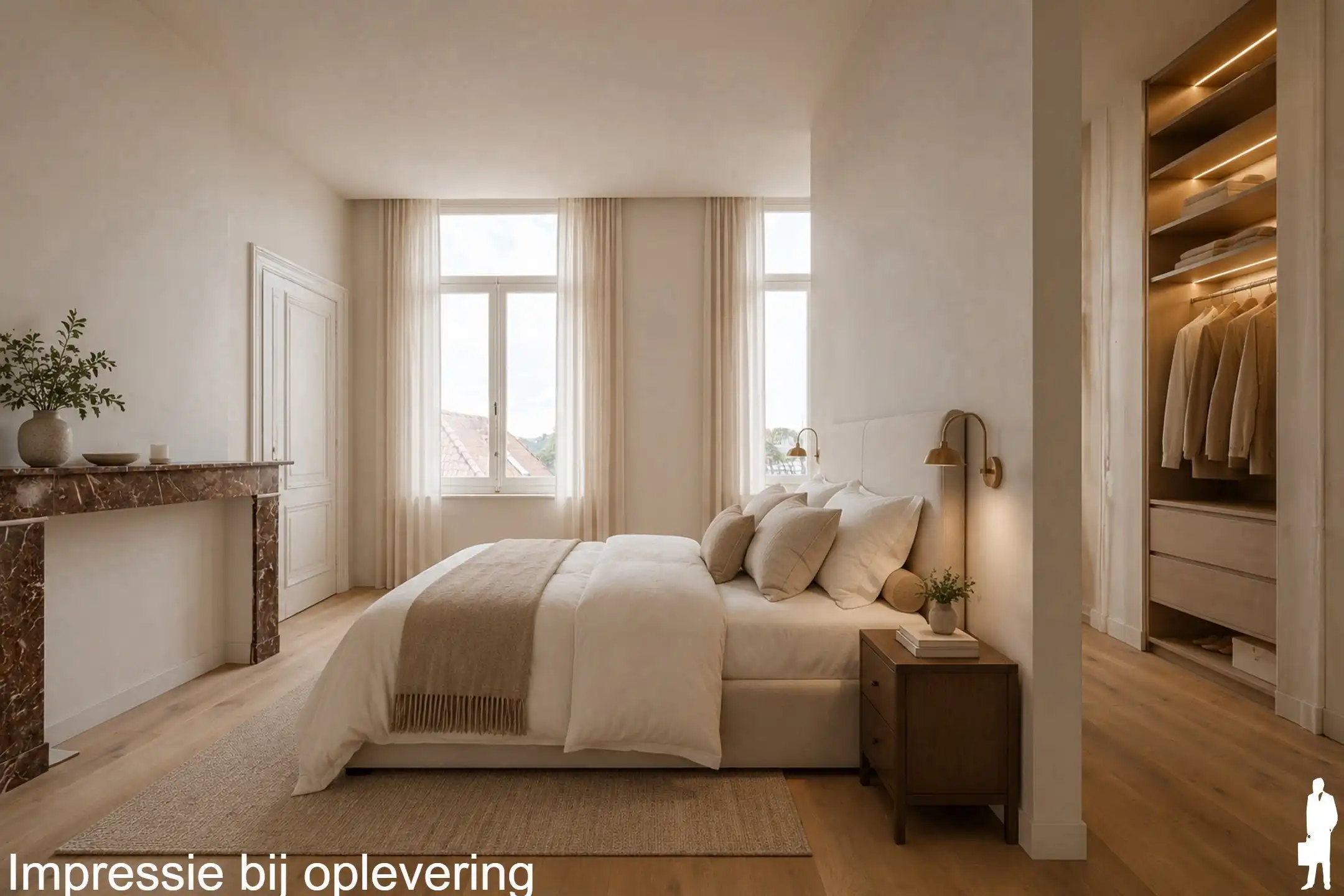 Appartement van 208m² + terras in uniek en historisch kader foto 9