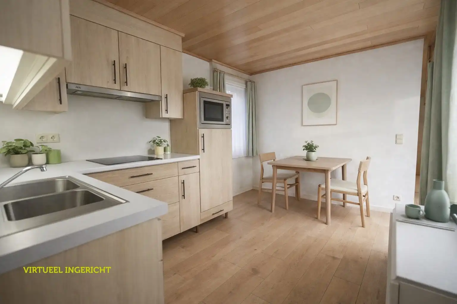 Knusse woning met 1 slaapkamer, gezellige tuin, garage en parking foto 5