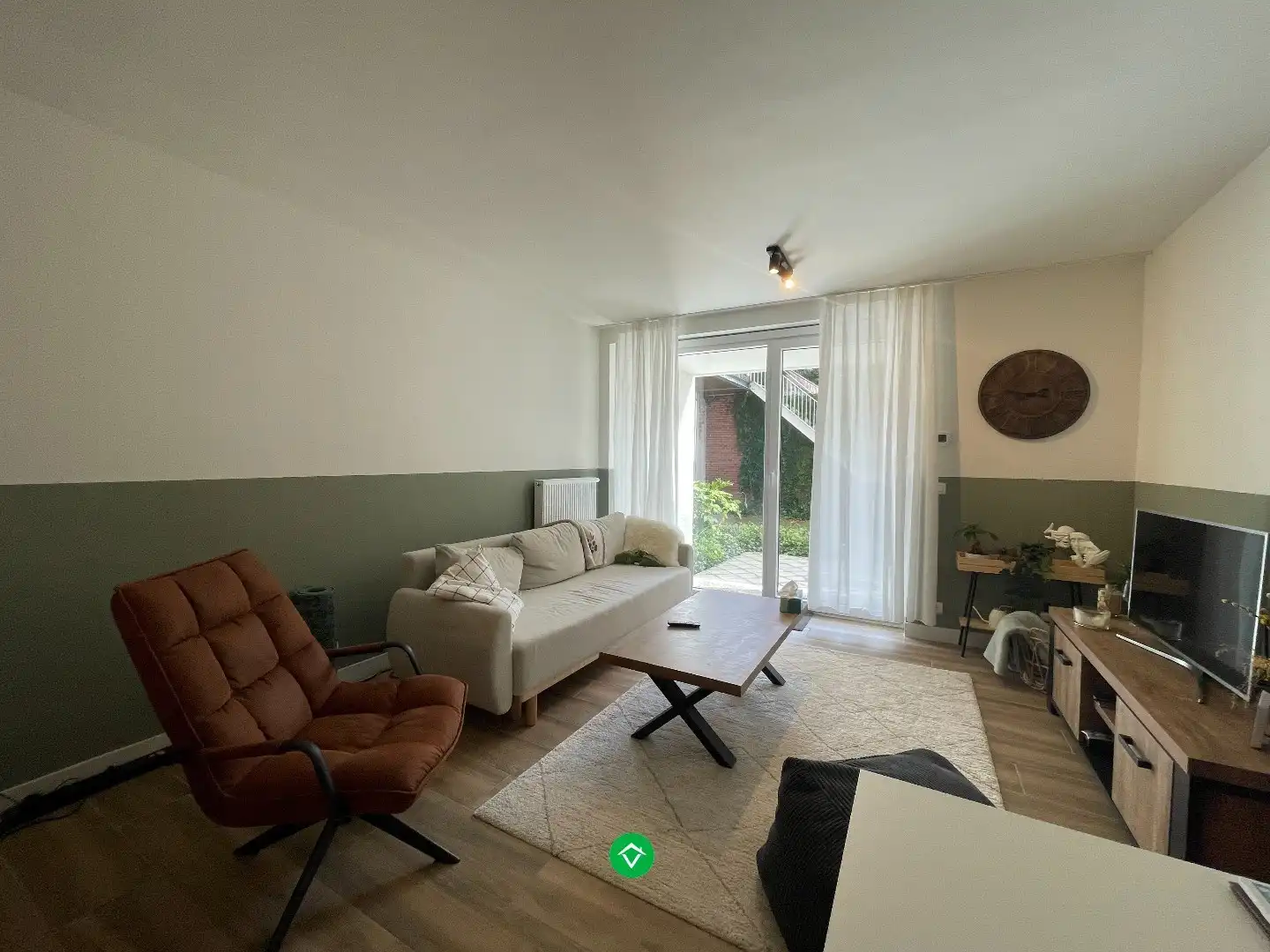 Gelijkvloers appartement met één slaapkamer te Rumbeke foto 3