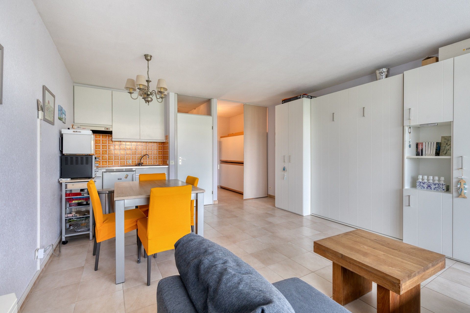 Zonnige studio met zicht op het park, Nieuwpoort foto 3