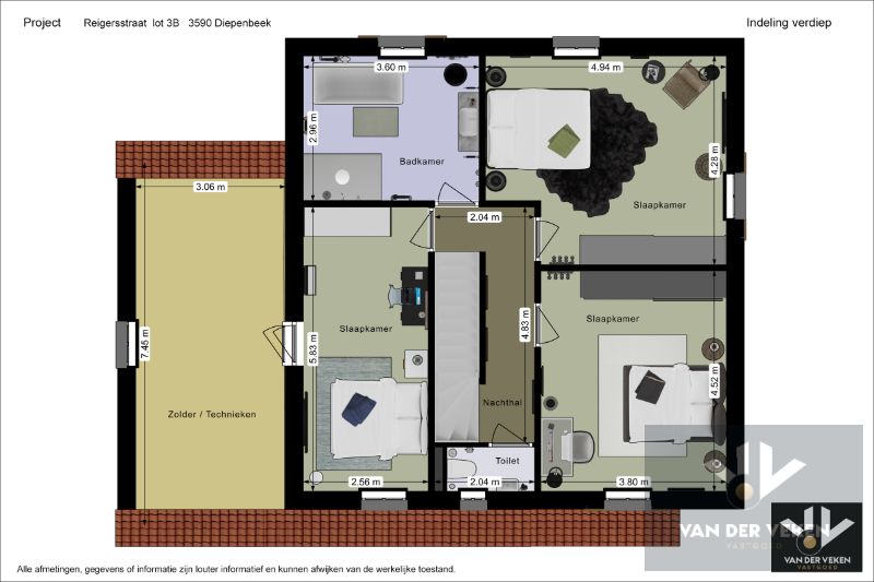 HOOGWAARDIG AFGEWERKTE, RUIME NIEUWBOUWWONING (OPEN BEBOUWING!) MET 4 SLAAPKAMERS OP PERCEEL VAN 6 AREN 67 CENTIAREN! - DE ALLERLAATSTE WONING IN DIT MOOIE PROJECT! foto 17